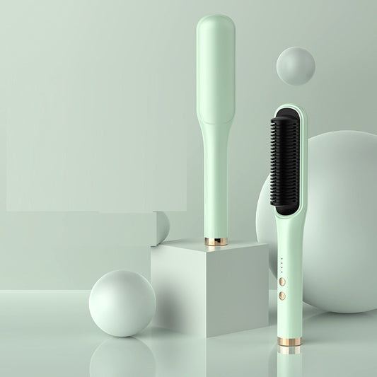 Anion Hair Curler & Straightening Comb – 2-in-1 Electric Styler