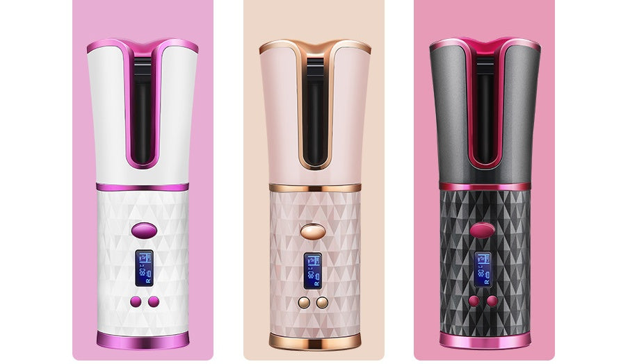 Automatic Wireless Curling Iron – Multifunctional & Portable