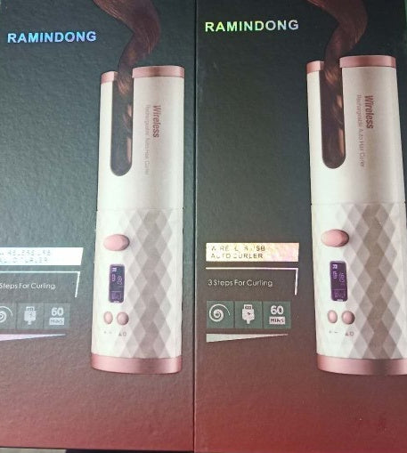 Automatic Wireless Curling Iron – Multifunctional & Portable