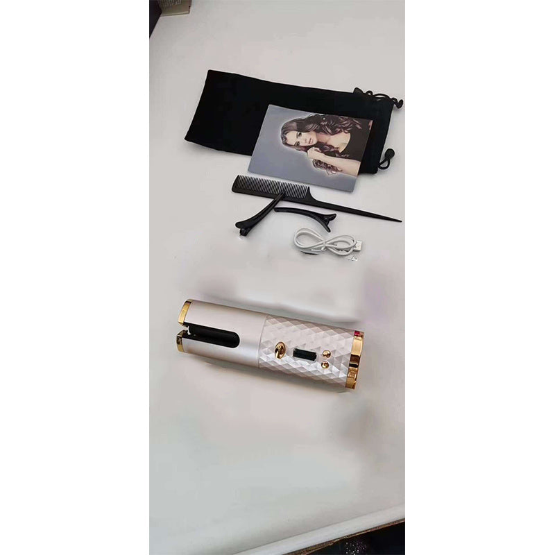 Automatic Wireless Curling Iron – Multifunctional & Portable