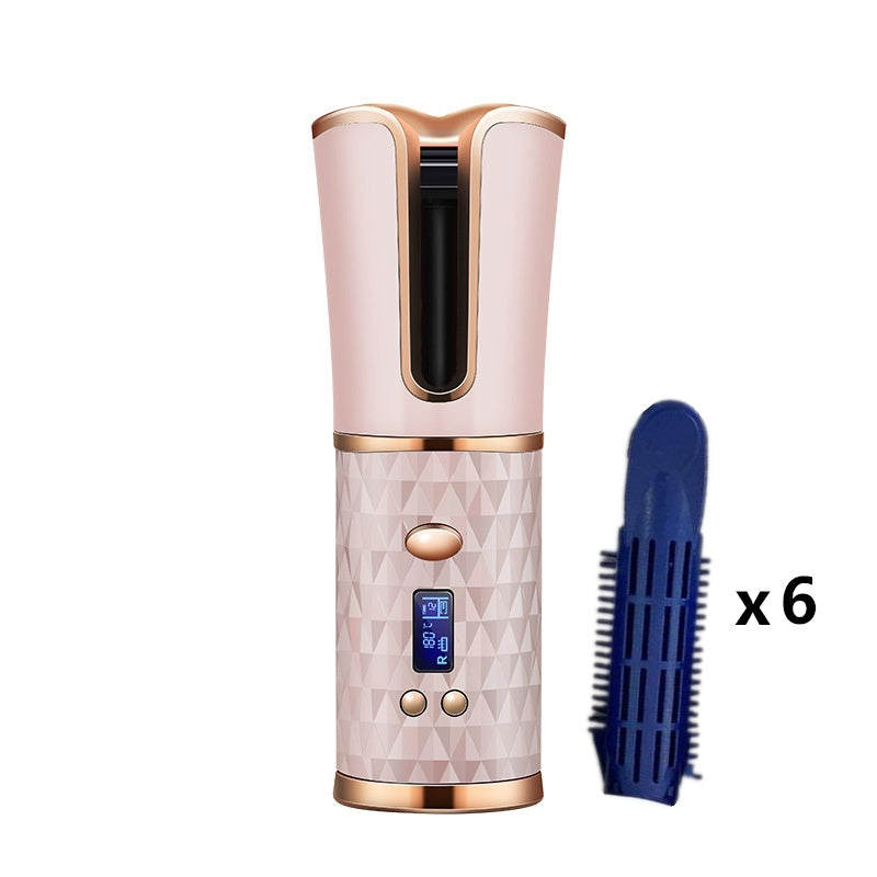 Automatic Wireless Curling Iron – Multifunctional & Portable