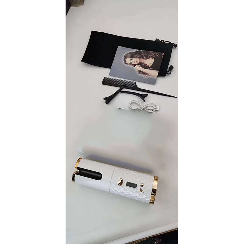 Automatic Wireless Curling Iron – Multifunctional & Portable