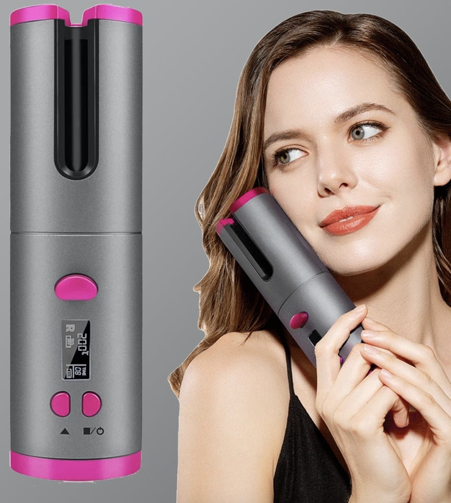 Automatic Wireless Curling Iron – Multifunctional & Portable