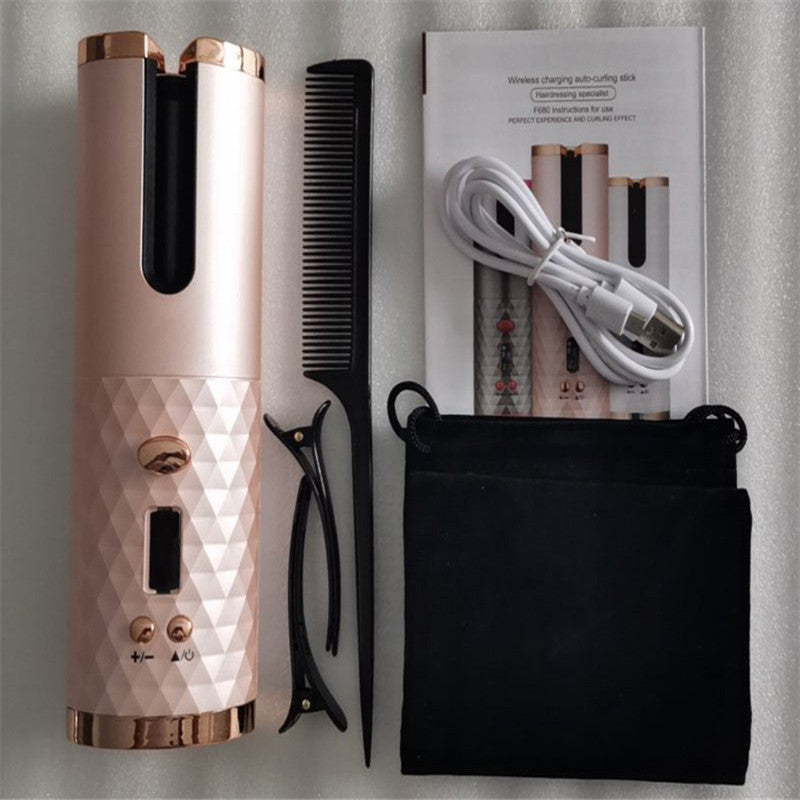 Automatic Wireless Curling Iron – Multifunctional & Portable