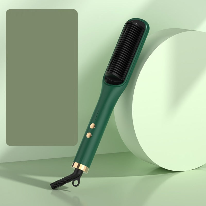 Anion Hair Curler & Straightening Comb – 2-in-1 Electric Styler