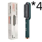 2-in-1 Hair Straightener & Hot Comb – Curling & Styling Brush
