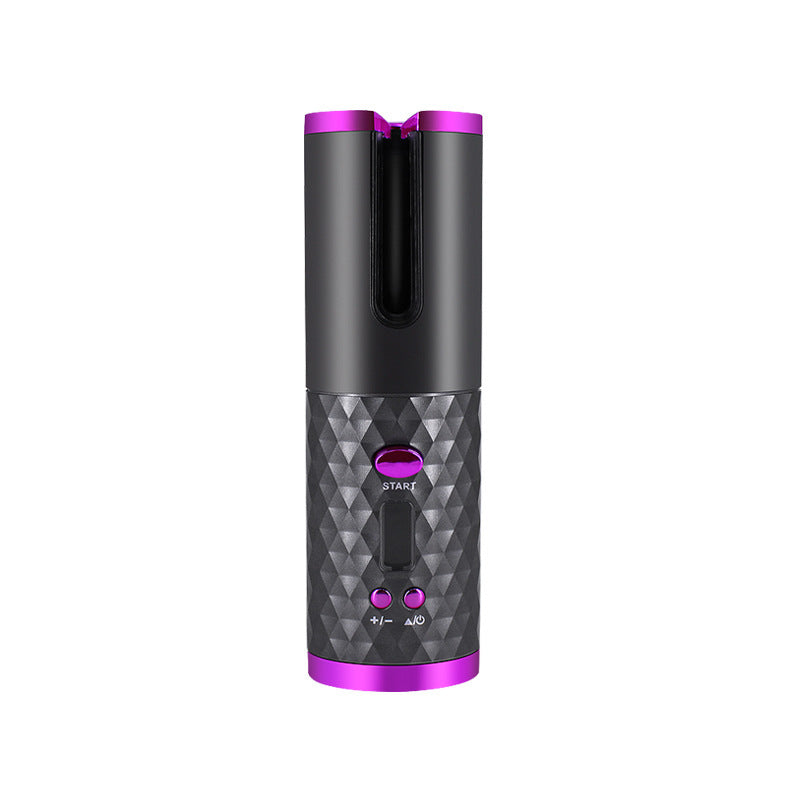 Automatic Hair Curler – Rechargeable Ceramic Rotating Styler