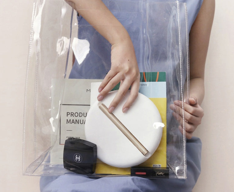 LED Folding Makeup Mirror – Portable & Adjustable
