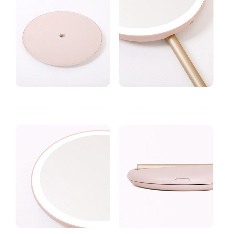 LED Folding Makeup Mirror – Portable & Adjustable