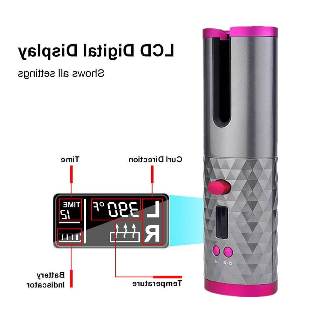 Cordless Automatic Hair Curler – Wireless Curling Iron