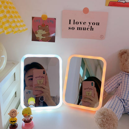 LED Portable Vanity Mirror – Desktop Makeup Mirror