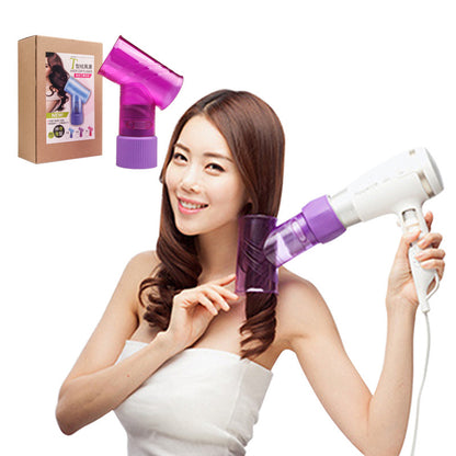 2-in-1 Hair Dryer & Magic Curling Styler