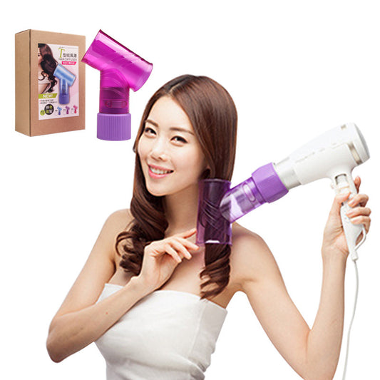 2-in-1 Hair Dryer & Magic Curling Styler