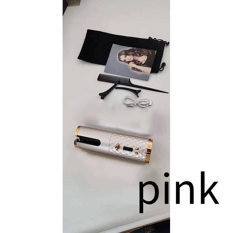 Wireless USB Curling Iron – Rechargeable Multifunctional Hair Curler