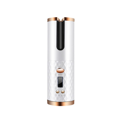 Automatic Hair Curler – Rechargeable Ceramic Rotating Styler