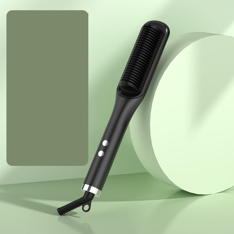 Anion Hair Curler & Straightening Comb – 2-in-1 Electric Styler