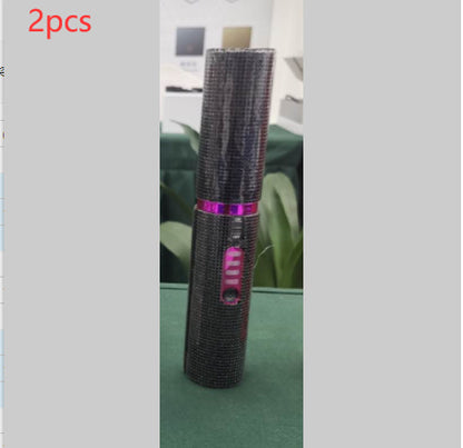 2-in-1 Hair Straightening Brush & Curler – USB Electric Comb
