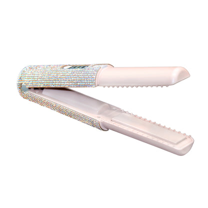 2-in-1 Hair Straightening Brush & Curler – USB Electric Comb