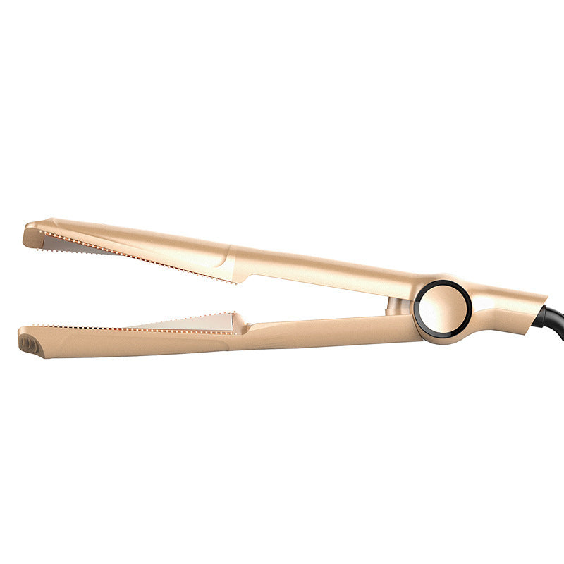 2-in-1 Hair Straightener & Crimper – Wet/Dry Styling Comb