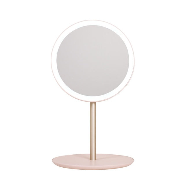LED Folding Makeup Mirror – Portable & Adjustable