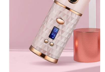 Automatic Wireless Curling Iron – Multifunctional & Portable