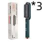 2-in-1 Hair Straightener & Hot Comb – Curling & Styling Brush
