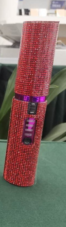 2-in-1 Hair Straightening Brush & Curler – USB Electric Comb