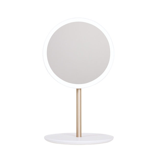 LED Folding Makeup Mirror – Portable & Adjustable