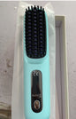2-in-1 Wireless Hair Straightener Brush – Fast Heating & Portable
