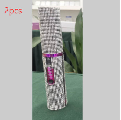 2-in-1 Hair Straightening Brush & Curler – USB Electric Comb