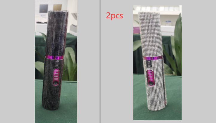 2-in-1 Hair Straightening Brush & Curler – USB Electric Comb