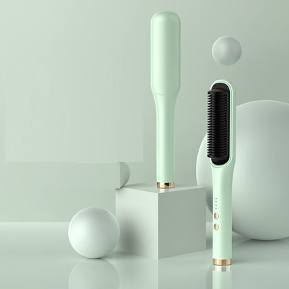 Anion Hair Curler & Straightening Comb – 2-in-1 Electric Styler