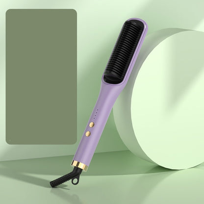 Anion Hair Curler & Straightening Comb – 2-in-1 Electric Styler
