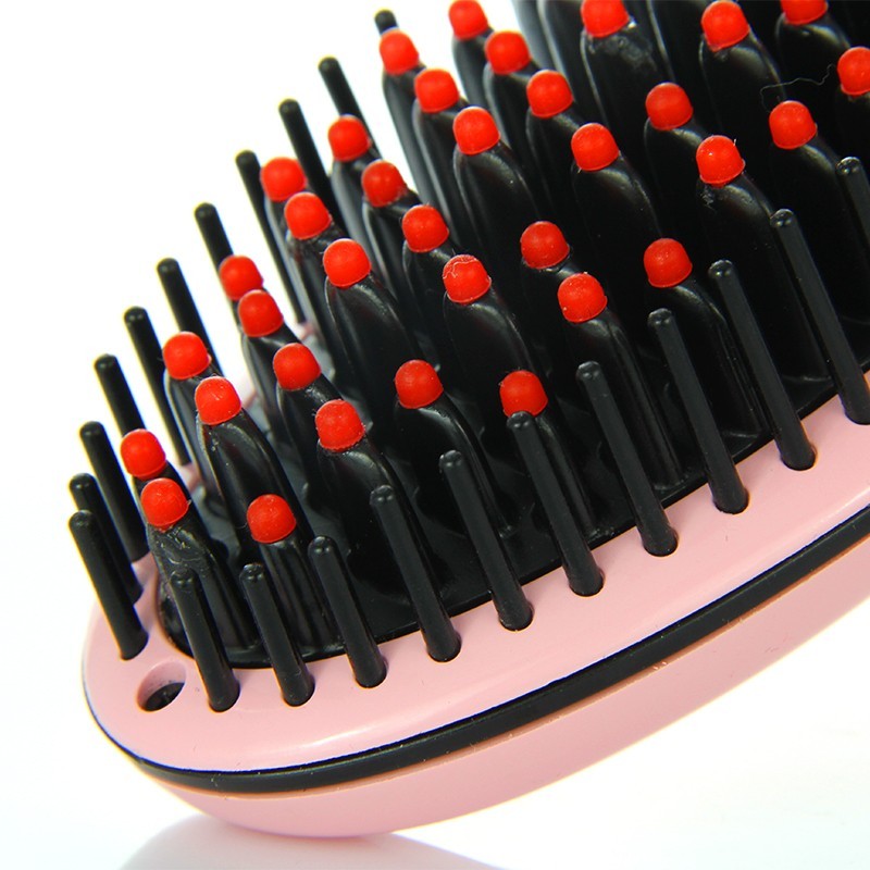 Paddle Brush Hair Straightener – Fast Heating & Anti-Frizz Styling