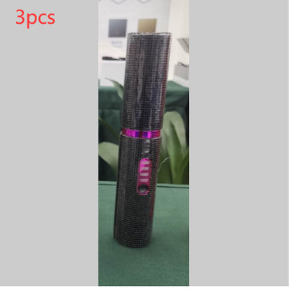 2-in-1 Hair Straightening Brush & Curler – USB Electric Comb