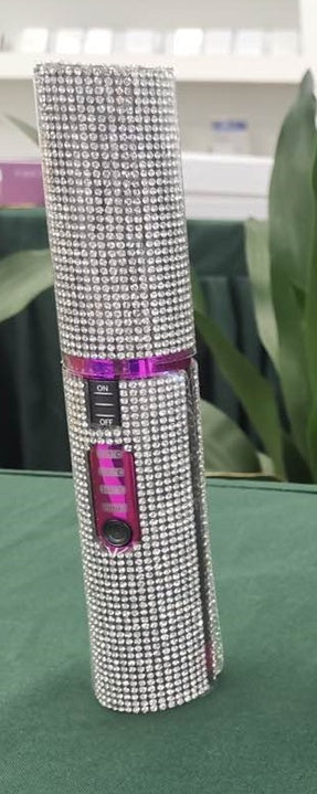 2-in-1 Hair Straightening Brush & Curler – USB Electric Comb