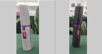 2-in-1 Hair Straightening Brush & Curler – USB Electric Comb