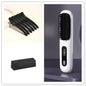 2-in-1 Wireless Hair Straightener Brush – Fast Heating & Portable